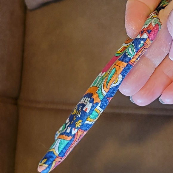 Vera Bradley Venetian Paisley ID holder, coin purse, key chain - Picture 6 of 9